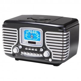 Crosley Radio Retro CR612 BK  Negro