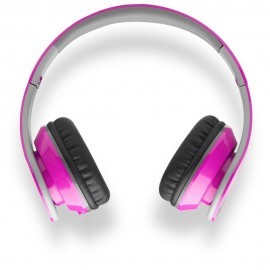 Hype Audífonos Bluetooth Plegables Rosa