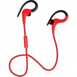 Audífono Bluetooth Coby Rojo CEBT 400 RED