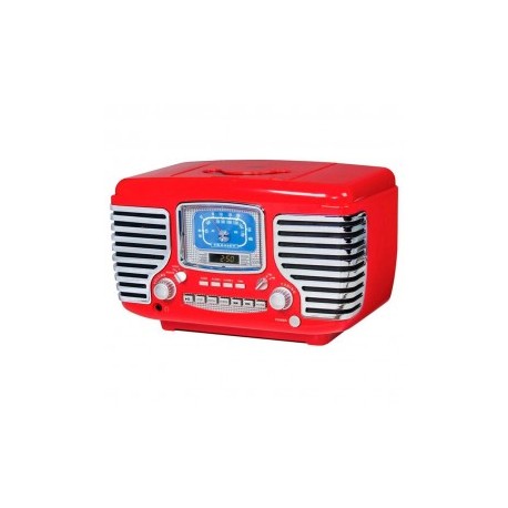 Crosley Radio Retro CR612 RE  Rojo