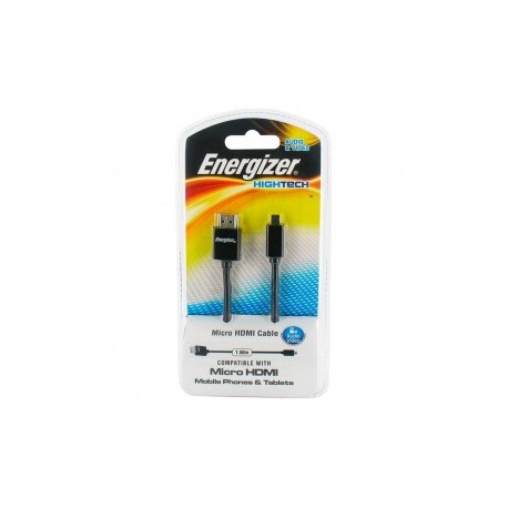 Energizer Cable Micro HDMI Negro