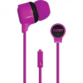 Audífonos Internos Coby Morado CVE 120 PRP