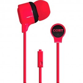 Audífonos Internos Coby Rojo CVE 120 RED